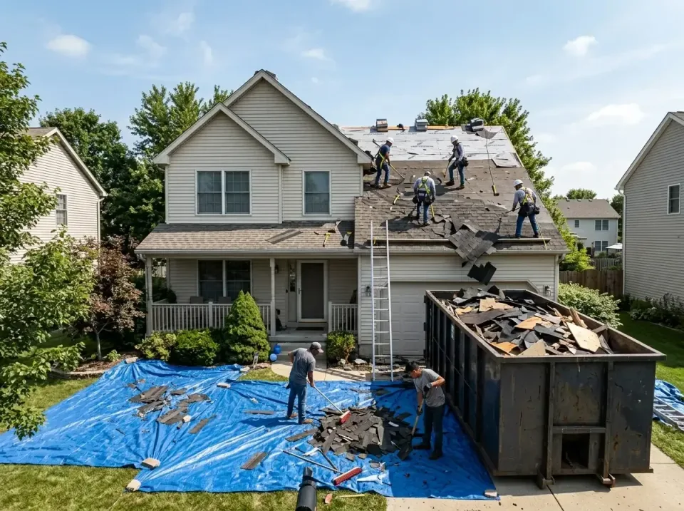 roof-replacement-debris-remova-004 — frequently asked questions, Cheapest Dumpster Rentals in Los Altos, CA
